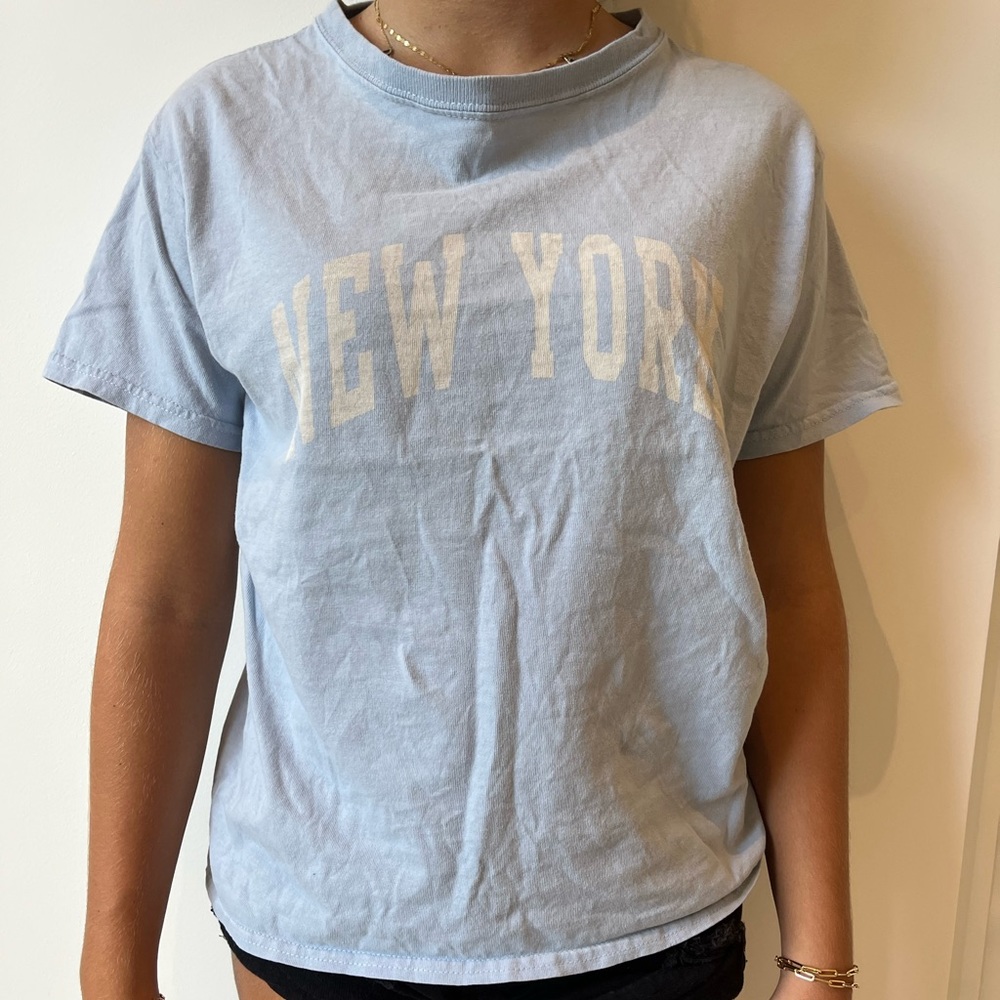 New York blue Brandy Mellville T-Shirt